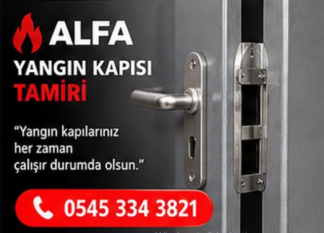 Çekmeköy Yangın Kapısı Tamir Servis Hizmetleri