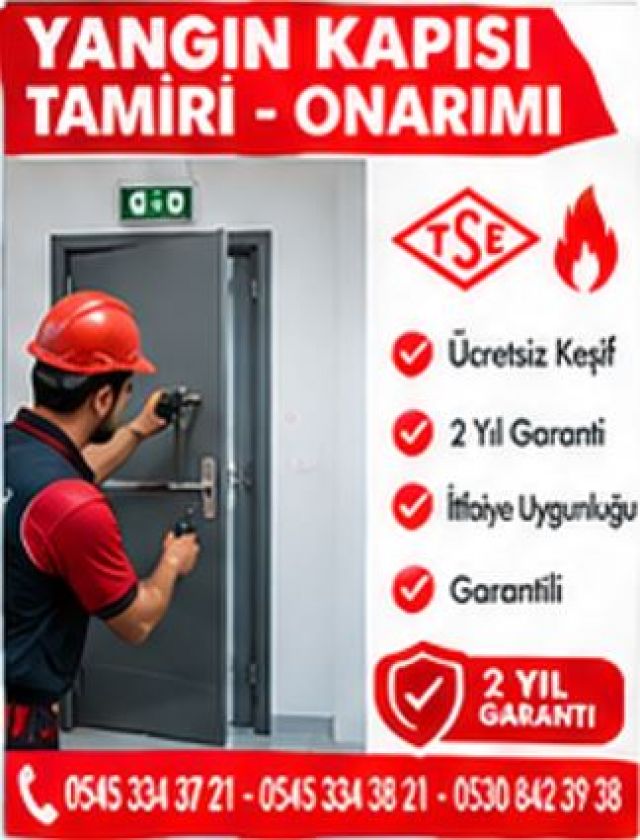 Çekmeköy Yangın Kapısı Fitil Değişimi